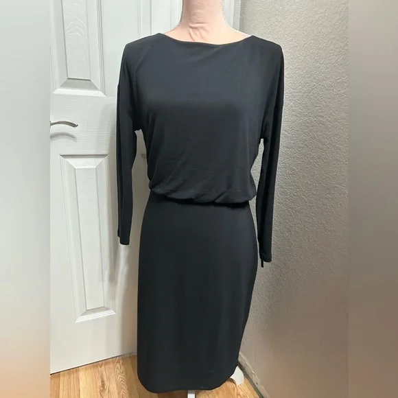 Ann Taylor | Dresses | Ann Taylor Black Long Sleeve Dress | Poshmark